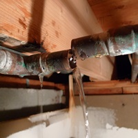 Water leaks to be fixed